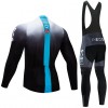 Set Fietsshirt Lange Mouw + Lange Koersbroek 2019 TEAM INEOS N003